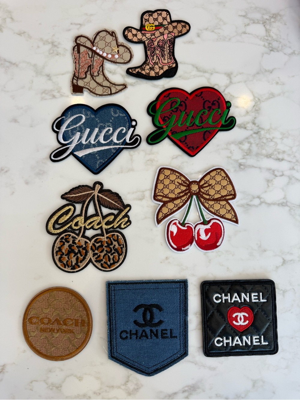 Hand Crafted Beautiful Mixed Variety Iron On Patch Mix